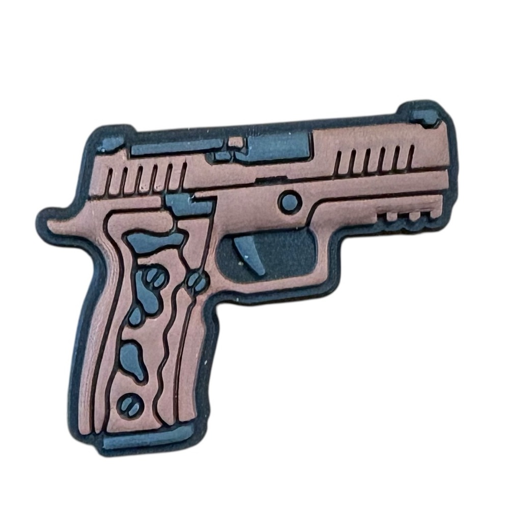 Gun Croc Charm